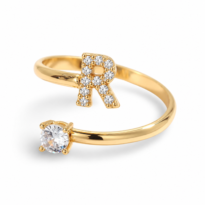 Promesse™ - Bague Initiale ajustable