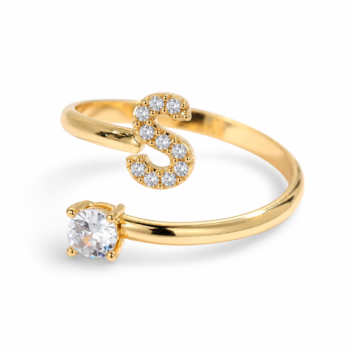 Promesse™ - Bague Initiale ajustable