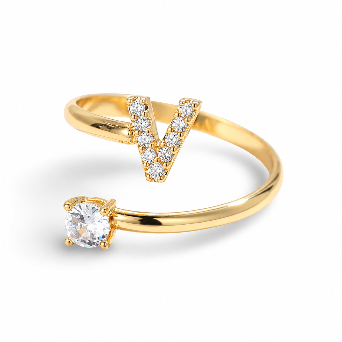 Promesse™ - Bague Initiale ajustable