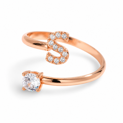Promesse™ - Bague Initiale ajustable