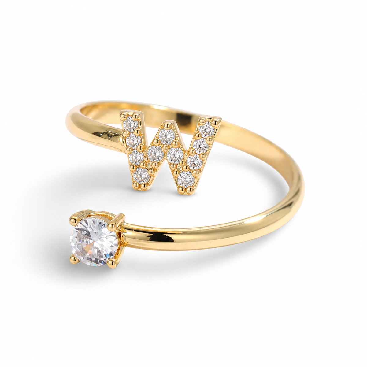 Promesse™ - Bague Initiale ajustable