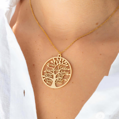 Arbre de vie™ - Collier famille personnalisable