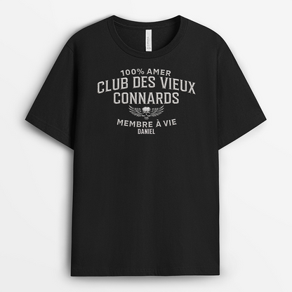 Membre à Vie™ – T-shirt humour personnalisé pour Papa