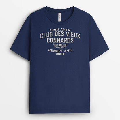 Membre à Vie™ – T-shirt humour personnalisé pour Papa
