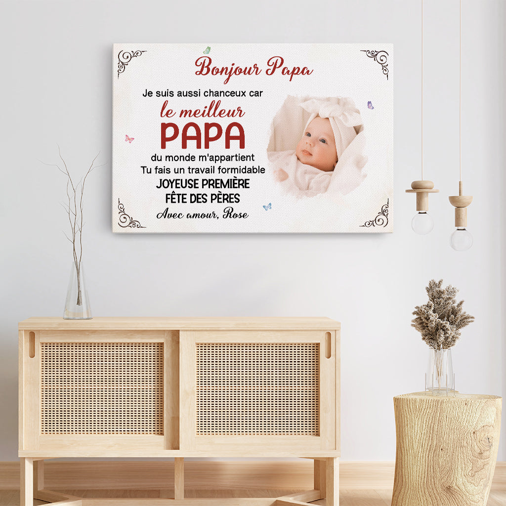 Bonjour Maman™ - Toile Maman Personnalisable