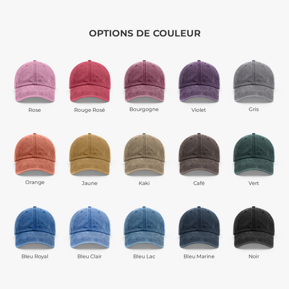 Papa Retraité™ - Casquette personnalisée pour papa retraité