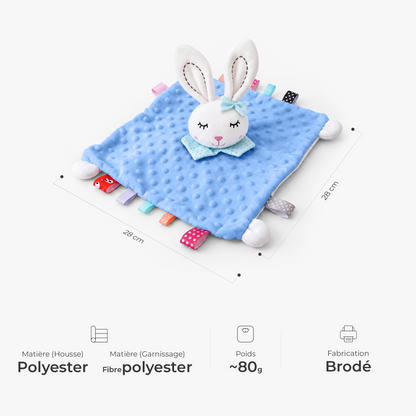 Câlinou™ - Doudou animal personnalisé pour bébé
