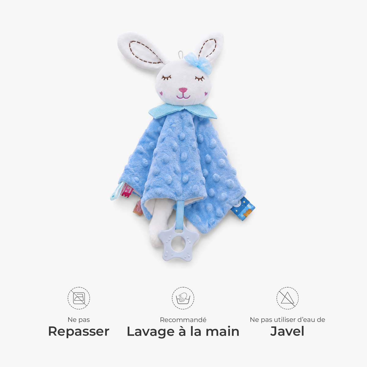 Câlinou™ - Doudou animal personnalisé pour bébé