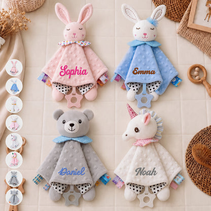 Câlinou™ - Doudou animal personnalisé pour bébé