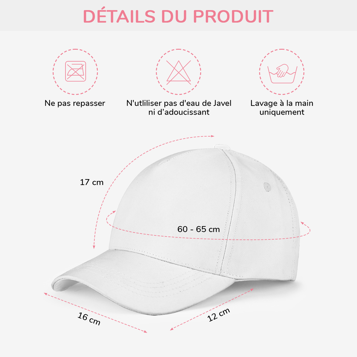 Papa Héros™ - Casquette personnalisée Meilleur Papa