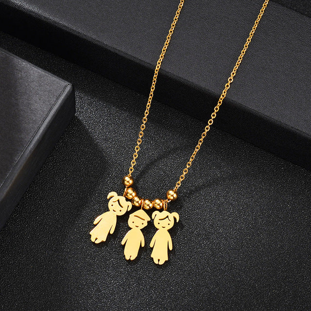 Amour Maternel™ - Collier Personnalisé avec Prénoms