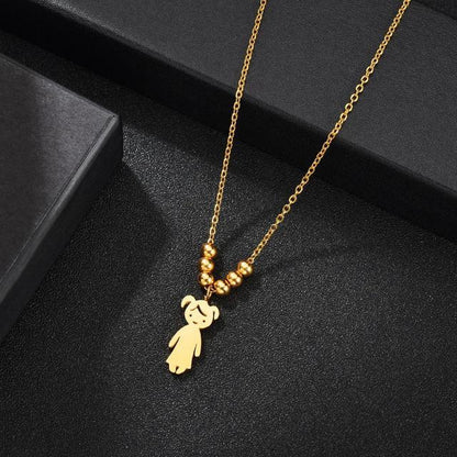 Amour Maternel™ - Collier Personnalisé avec Prénoms