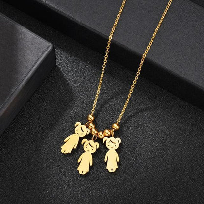 Amour Maternel™ - Collier Personnalisé avec Prénoms