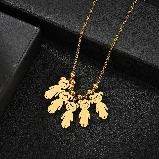 Amour Maternel™ - Collier Personnalisé avec Prénoms