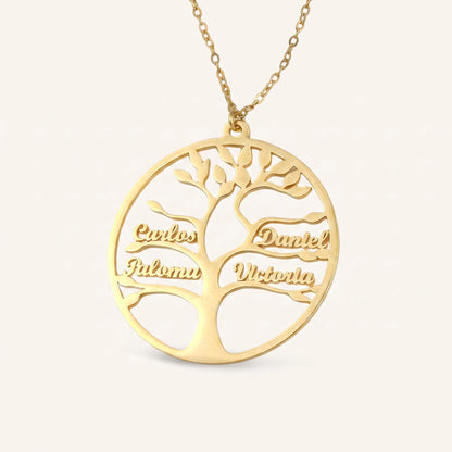 Arbre de vie™ - Collier famille personnalisable