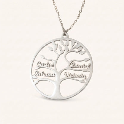Arbre de vie™ - Collier famille personnalisable