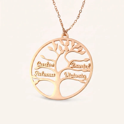 Arbre de vie™ - Collier famille personnalisable