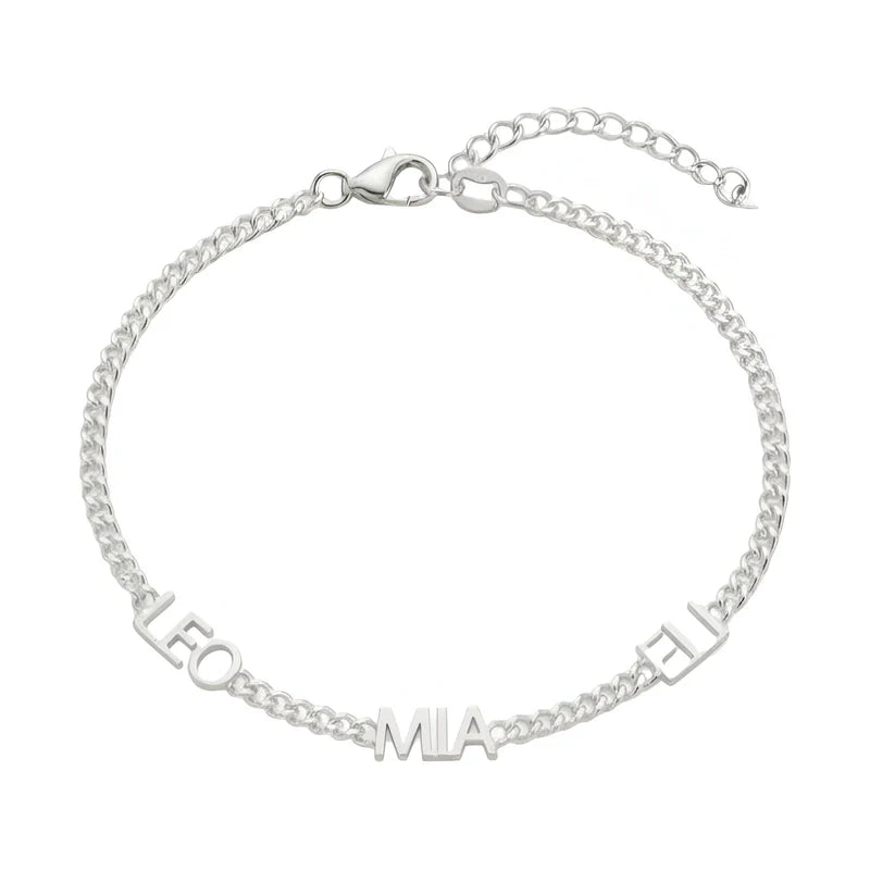 Lien de Vie™ - Bracelet avec prénoms personnalisés