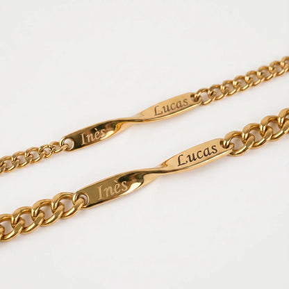 Infinite™ - Ensemble de bracelets personnalisés