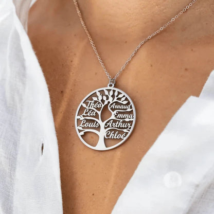 Arbre de vie™ - Collier famille personnalisable
