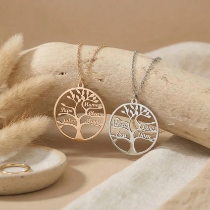 Arbre de vie™ - Collier famille personnalisable