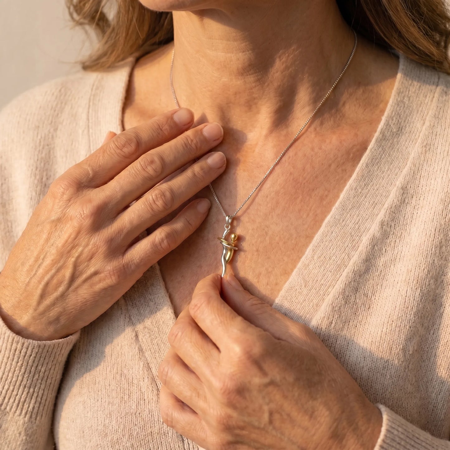 Amour Infini™ - Collier Câlin Mère & Enfant
