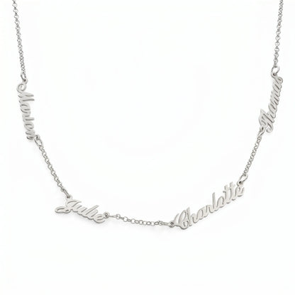 Toujours Ensemble™ - Collier Prénoms Multiples