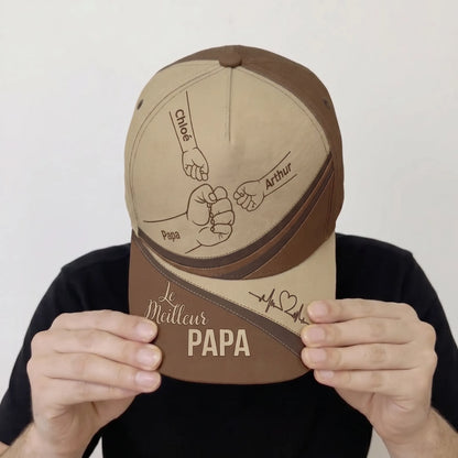 Meilleur Papa™ - Casquette personnalisée pour papa