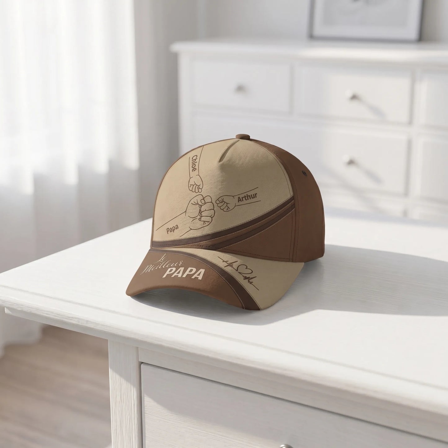 Meilleur Papa™ - Casquette personnalisée pour papa