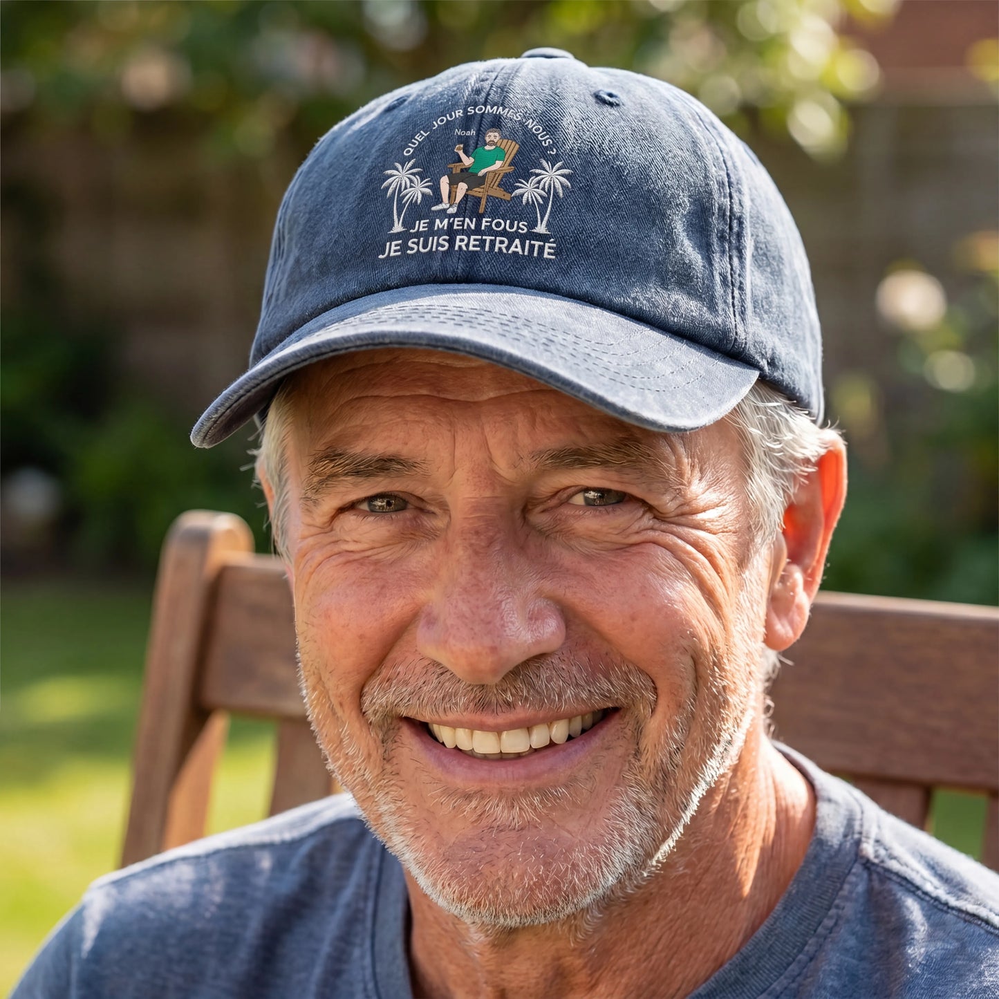 Papa Retraité™ - Casquette personnalisée pour papa retraité