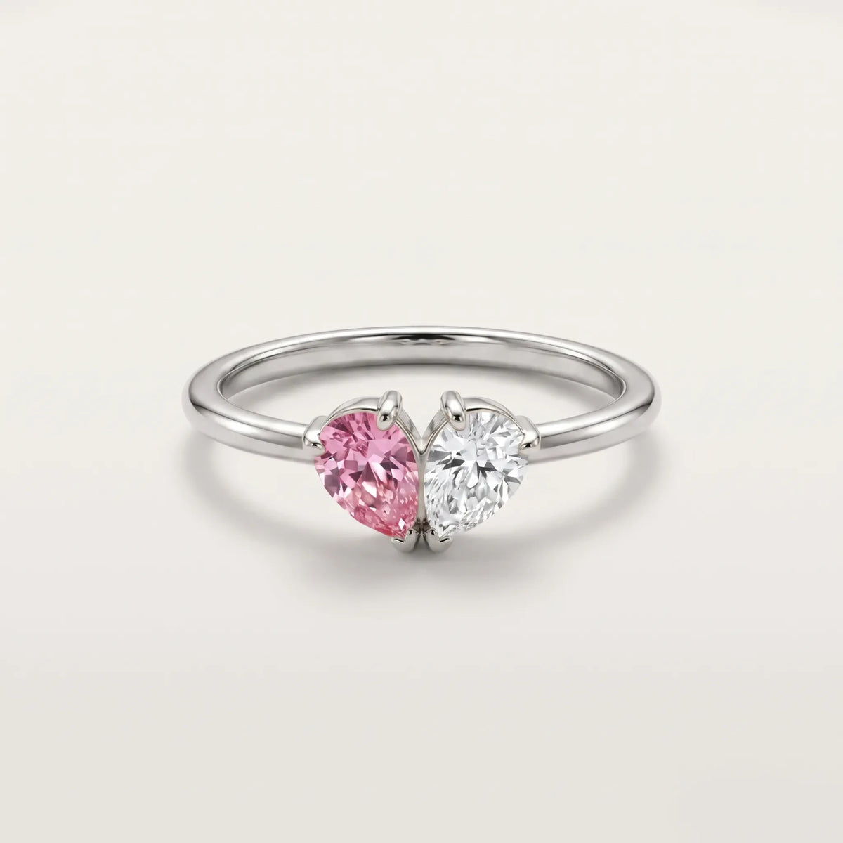 Inséparables™ - Bague deux pierres de naissance