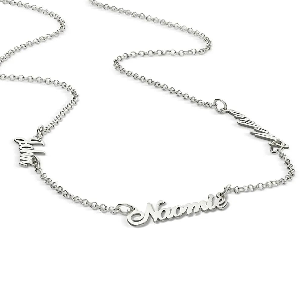 Toujours Ensemble™ - Collier Prénoms Multiples