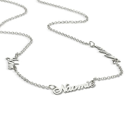 Toujours Ensemble™ - Collier Prénoms Multiples