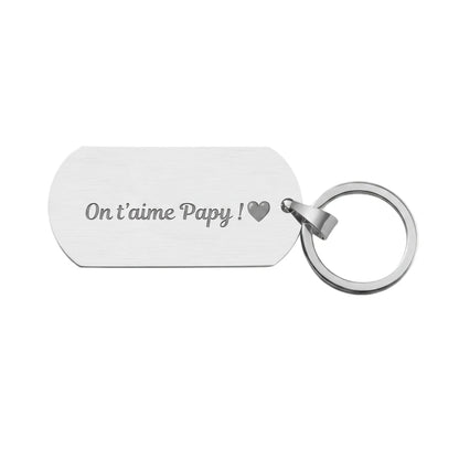 Mes Petits Enfants™ - Porte-clé famille personnalisé