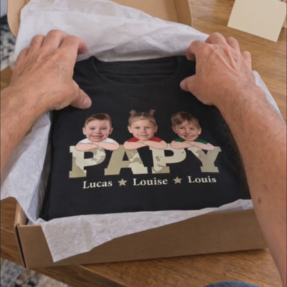 Team Papy™ - T-shirt personnalisé