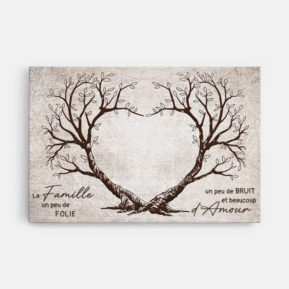 L’Arbre Familial™ – Toile mots croisés à prénoms personnalisés