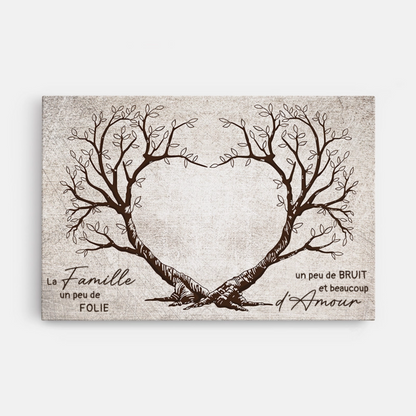 L’Arbre Familial™ – Toile mots croisés à prénoms personnalisés