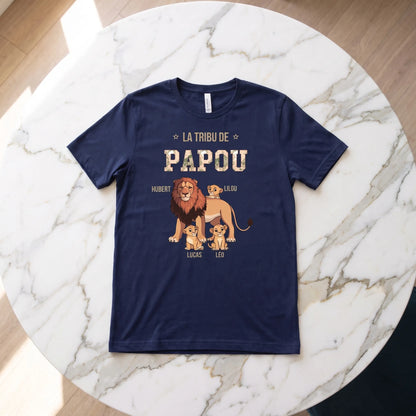 La bande à Papy™ - T-shirt Personnalisé grand-père