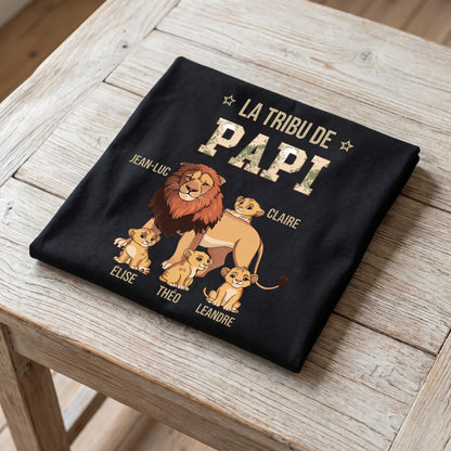 La bande à Papy™ - T-shirt Personnalisé grand-père