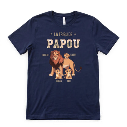 La bande à Papy™ - T-shirt Personnalisé grand-père